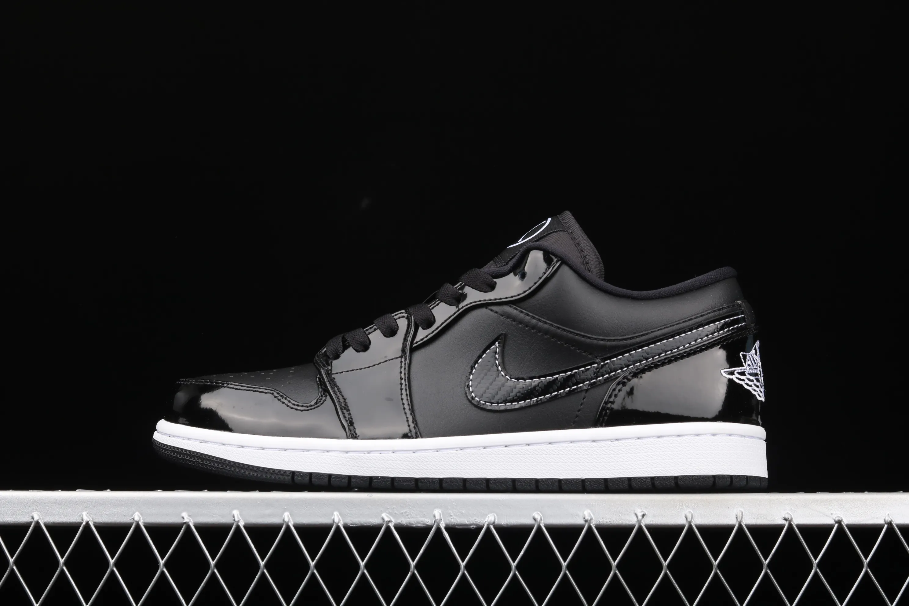 All categories Air Jordan Jordan series basketball shoes Air Jordan 1 Low G version pure original Air Jordan 1 Low ASW AJ1 Joe 1 low-top all-star patent leather black low-top basketball shoes DD1650-001